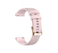 Sostituzione Smart Watch Bracciale Bracciale Silicone Christ Compatible With Garmin Vivomove 3s 4s/ Spostare la cintura della banda di guardia di 3S/Active S (Color : Rose pink, Size : For Garmin Re
