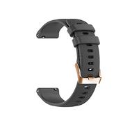 Sostituzione Smart Watch Bracciale Bracciale Silicone Christ Compatible With Garmin Vivomove 3s 4s/ Spostare la cintura della banda di guardia di 3S/Active S (Color : Svart, Size : For Vivomove 3S)