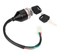 Sostituzione Spark Coil Per ATV, Per Mini Moto, Pit Dirt Bike, Buggy, 4Ruote, Impermeabile, Interruttore A Chiave Con Cilindro Accensione, 2 Chiavi, Connettore Blocco 4Pin Statore Accensione Magneto