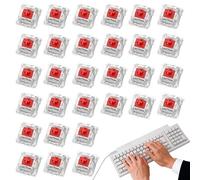 Sostituzione tastiera meccanica - 30 moduli chiave per digitare | digitazione con design a croce e feedback reattivo per ufficio, scuola, casa e studio