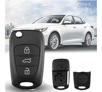 Sostituzione telecomando per auto Portachiavi Custodia 3 pulsanti Flip pieghevole chiave per Kia K2 K5 Rio 3 Picanto Ceed Cerato Sportage per Hyundai i20 i30 i35 iX20 iX35