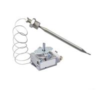 Sostituzione termostato friggitrice,Termostato programmabile,per friggitrice RX,Scatola di roba MPT da 3/8 pollici,Valvola di controllo gas 00-913153,Manopola in ossido di cromo argento