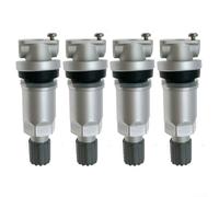 Sostituzione TPMS Sensore di Pressione Pneumatico Valvola Stelo Riparazione 4 PZ Per Jeep Per Chrysler Adatto Per Anteriore Posteriore Sinistra Destra Applicazione Ruota