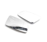 Sostituzione Vetro Retrovisore Per Serie 5 Per E60 Per E61 Per E63 Per E64 2003-2008 Lato Sinistro Destro Specchietto Retrovisore Esterno Riscaldato Blu Grandangolo(A pair white)