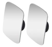 Sostituzione Vetro Specchio Retrovisore Specchietto Retrovisore In Vetro Angolo Cieco Regolabile Grandangolare HD Senza Cornice Convesso Laterale(Set 3)