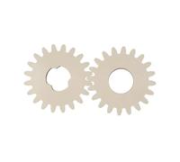 sostituzioni 2 pezzi/set ingranaggi cilindrici in plastica ad alta precisione for ingranaggi pompa aria macchina for gelato Oc-ean for Power Space, vendita al dettaglio e all'ingrosso