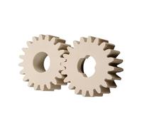 sostituzioni 2 pezzi/set ingranaggi elicoidali in plastica ad alta precisione, parti della pompa a ingranaggi booster for macchina for gelato for alimentazione marina, vendita al dettaglio e all'ingro