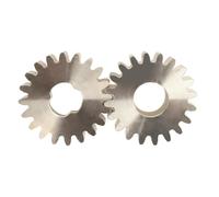 sostituzioni 2 pezzi/set ingranaggi pompa estrusore macchina for gelato ad alta precisione, parti macchina for gelato, ingranaggi elicoidali vendita al dettaglio e all'ingrosso