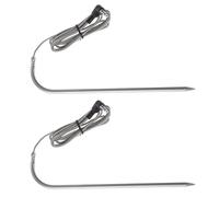 sostituzioni 2 pz PB-RP-1250 Sensore sonda temperatura carne BBQ 18 cm adatto for Pit Boss Wood Pellet Grill Controllo lettura Adattatore universale da 3,5 mm