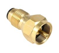 sostituzioni Adattatore di sicurezza POL Adattatore di ricarica propano Valvola di regolazione in ottone massiccio Serbatoio di riempimento GPL Riempimento bombola for piccole bombole da 1 LB