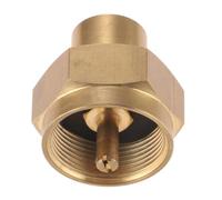 sostituzioni Adattatore for ricarica bombola di gas propano da 1LB in ottone massiccio con accessori for pistola filettata 1/4 NPT Collegamento alla parte barbecue di ricambio femmina