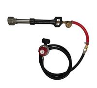 sostituzioni Bruciatore for forgia a gas propano con regolatore ad alta pressione Coltello da fabbro che produce sistema di controllo dell'aria del forno di fusione