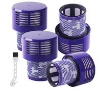 Sostituzioni dei Filtri per Vuoto 4 Pacchetti per Dyson V10 Cyclone Series, V10 Animal, V10 Absolute, V10 Total Clean, SV12,Filtro per Dyson V10 Possono Filtrare Efficacemente l'aria