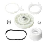 sostituzioni W10721967 Kit frizione puleggia lavatrice, W10006384 Kit di sostituzione cinghia trasmissione lavatrice compatibile con Whirl-pool for Ken-more