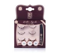 SOSU Cosmetics Hidden Agenda Cutting Edge ciglia finte monociuffo senza nodo 10 mm, 12 mm, 14 mm