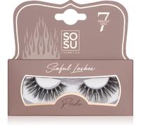 SOSU 7 Deadly Sins Pride, ciglia finte di alta qualità per un look audace e glamour, riutilizzabili e confortevoli, finitura di alta qualità