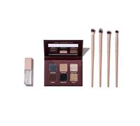 SOSU Cosmetics All Eyes on You Collection, palette di ombretti con 4 pennelli e olio per labbra, set regalo