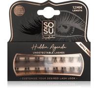 SOSU Cosmetics Hidden Agenda Undetectable Lashes ciglia finte monociuffo senza nodo 12 mm