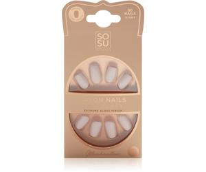 SOSU Cosmetics Salon Nails Unghie finte colore Marshmallow 30 pz