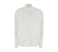SoSUE - Antonia Slim Ruffle Shirt - - Blouses & Shirts - Donna - Bianco - S