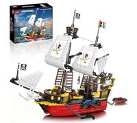 Sosuy Costruzioni per Bambini Nave Pirata, Brigantino Redbeard's Revenge Giocattoli Ragazzi 8+, Regali di Natale Compleanno Ragazzi Bambini Ragazze Teen Adulti 928 PZ