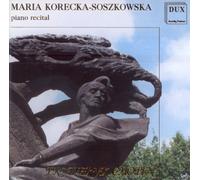 Soszkowska Maria Kore Fryderyk Chopin - Maria Korecka-Soszkowska Piano Reci (CD)