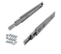 SOTECH 1 coppia di guide ad estrazione totale KV-35-H45-L350-NF-MS 350 mm versione standard, portata 35 kg, guida per cassetti con set di viti incluso