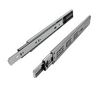 1 Paio (2 Pezzi) SO-TECH® Guide a Uscita Totale con SoftClosing A 45 / L 550 mm Guide per Cassetto Guide Telescopiche