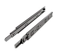 SOTECH 1 paio Guide ad estrazione totale KV2-45-H45-L250-NF 250 mm (a spinta) Guida per cassetti Capacità di carico di 45 kg