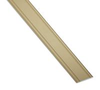 SOTECH 1 pezzo 30 mm Profilo di Transizione/Autoadesivo/Super Piatto | Ottone Anodizzato / per Pavimenti / Larghezza / Lunghezza 100 cm / per Unire Due