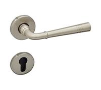 SOTECH 1 Set maniglia a leva FREJA Acciaio inox look profilo cilindro PZ