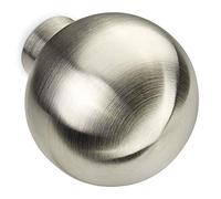 SOTECH 10 pezzi Pomelli per mobili EK08 Ø 30 mm Acciaio Inossidabile spazzolata Pomello per mobili