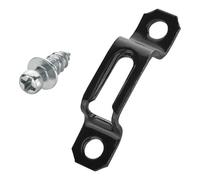 SOTECH 10 pezzi Raccordo MODULARE 44 x 10,6 x 9 mm nero Connettore per mobili Connettore semi-bloccante per connessioni difficili da sbloccare Raccordo per mobili PER FISSAGGIO