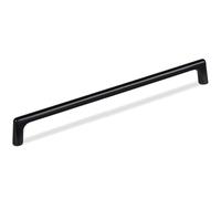 SOTECH 10 x Maniglie per mobili Blackline III BA 256 mm nero opaco, maniglie per armadi lunghezza 266 mm x larghezza 11 mm x altezza 30 mm