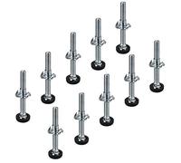 SOTECH 10 x Vite Regolabile M8 x 70 mm con Dado ad Incastro
