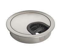 SOTECH 2 pezzi Ø 60 mm Passacavi in metallo Aspetto acciaio inox opaco