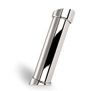 SOTECH 2 pezzi console bar inclinata 21° altezza 200 mm/Ø 50 mm piedino da banco cromato lucido console bar piedino da banco by