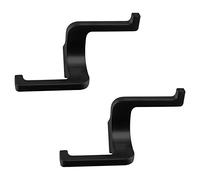 SOTECH 2 pezzi Ganci doppi BILL nero opaco 107,5 x 64,5 x 38,5 mm con montaggio nascosto Appendiabiti della collezione BlackLine