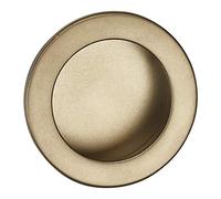 SOTECH 2 pezzi Maniglie per mobili EL-01 Ø 40 mm in acciaio inox look opaco Maniglie di ingresso