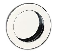 SOTECH 2 pezzi Maniglie per mobili EL-01 Ø 50 mm cromo lucido Maniglie di ingresso