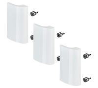 SOTECH 3 pezzi Maniglia per porta balcone SEJA alluminio 82 x 52 x 20 mm