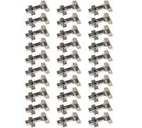 SOTECH 30 x Cerniera per vasi Cerniere per T45 Battuta d'angolo | con smorzatore + piastra a croce per Singole e disponibili in set da 6, 10, 20 o 30!