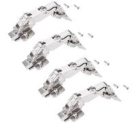 SOTECH 4 pezzi Cerniere grandangolari T52 Battuta centrale 165° Cerniera a scodellino grandangolare Soft-Close incl. piastra di montaggio