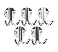 SOTECH 5 ganci appendiabiti ELEN 65 x 78 x 33 mm in acciaio inox lucido gancio appendiabiti da parete ganci in acciaio inox