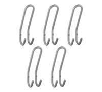 SOTECH 5 ganci per cappotti FARA 192 x 51 mm acciaio grigio gancio appendiabiti a parete gancio per giacca appendino