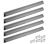 SOTECH 5 maniglie Blackline ELEGANCE alluminio BA 320 mm anodizzato nero opaco L: 340 mm Maniglia per anta armadio copre vecchi fori