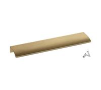 SOTECH 5 pezzi maniglie per mobili Blanket Alex look ottone spazzolato 200 mm maniglie per il montaggio sul fronte interno incl. viti di fissaggio