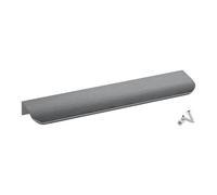SOTECH 5 pezzi maniglie per mobili Blankett Tommy Titan blu 200 mm maniglie per il montaggio sul fronte interno incl. viti di fissaggio