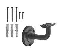 SOTECH 5 staffe per corrimano ROBUST nero Altezza 68 mm Sporgenza 67,5 mm per corrimani con Ø 45 mm Corrimano per montaggio a parete