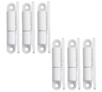 SOTECH 6 cerniere per porte avvitate 15 x 83 mm Cerniera di rinnovamento per porte interne avvitate (acciaio bianco)
